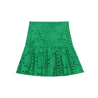 2023 Women's Hollow Neckline Crop Top & Skirt Set S33-63757