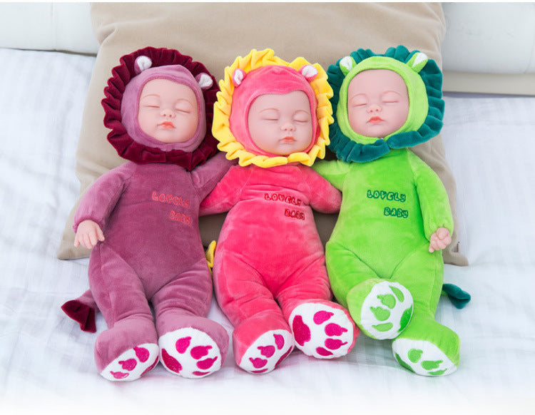 Realistic Soothing Baby Doll - Soft Rubber Educational Toy | Home Decor