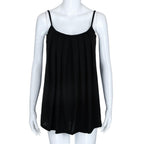 Super Chiffon Women's Pleated Summer Tank Top