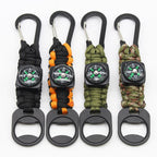 Outdoor Parachute Cord Mountaineering Keychain | Accessory