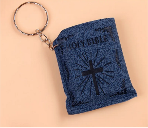 Mini-Bibel-Schlüsselanhänger