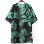 2020 Summer Fashion Print Kimono Beach Cover-Up