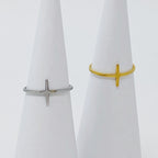 Side Cross Ring | Christian Jewelry