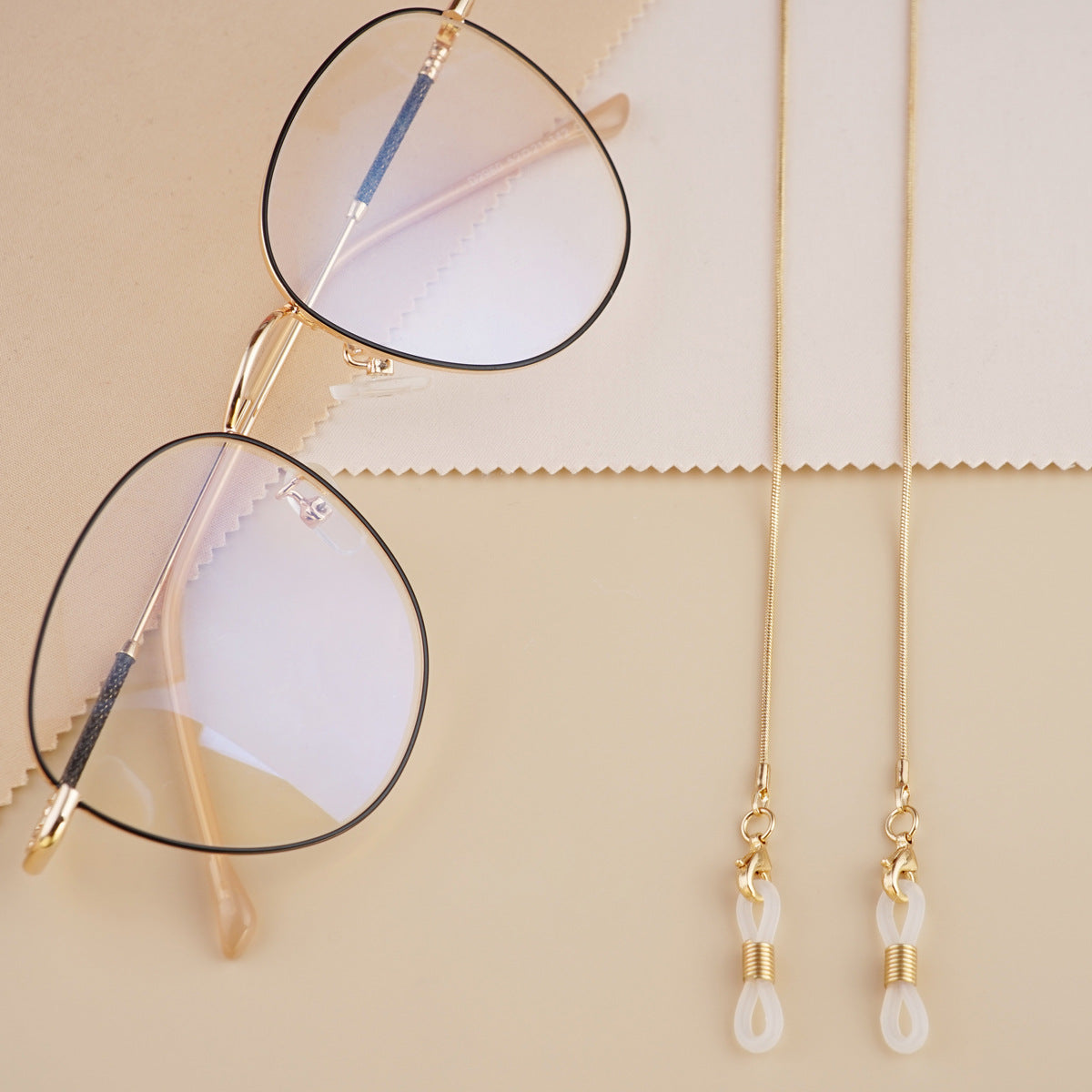 Fashion Metal Snake Chain Eyeglass Strap for Sunglasses