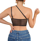 Women's Sexy Lace Underwire Spaghetti Strap Bra