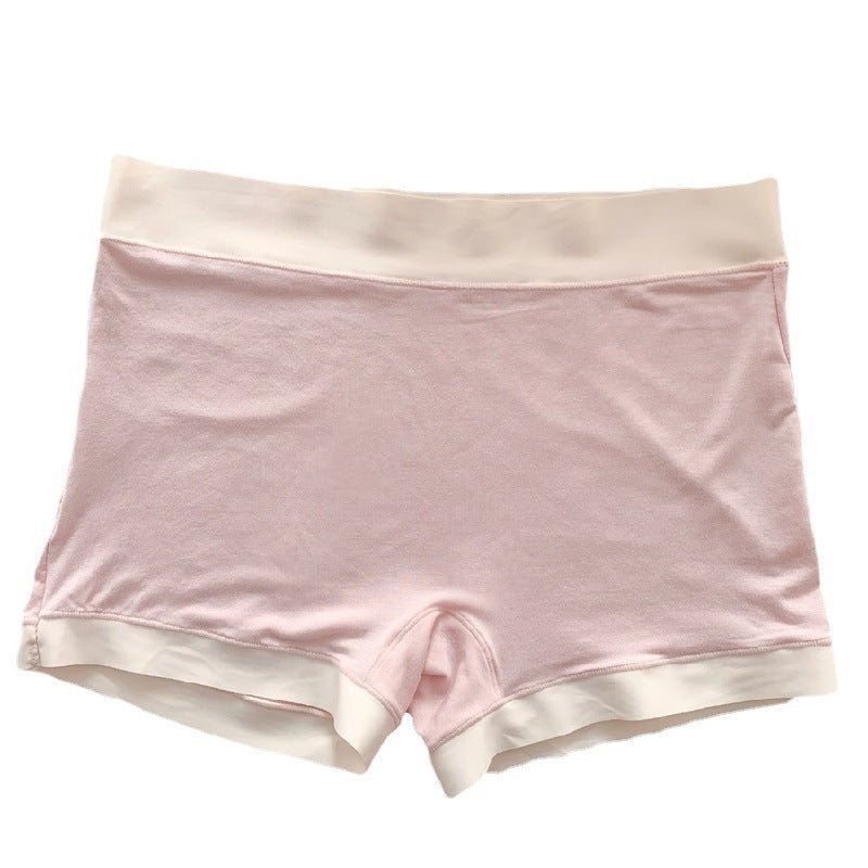 Modal Women's Safety Shorts with Silk Comfort and Antibacterial Properties