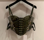 Color Block Splicing Suspender Tank Top for Women