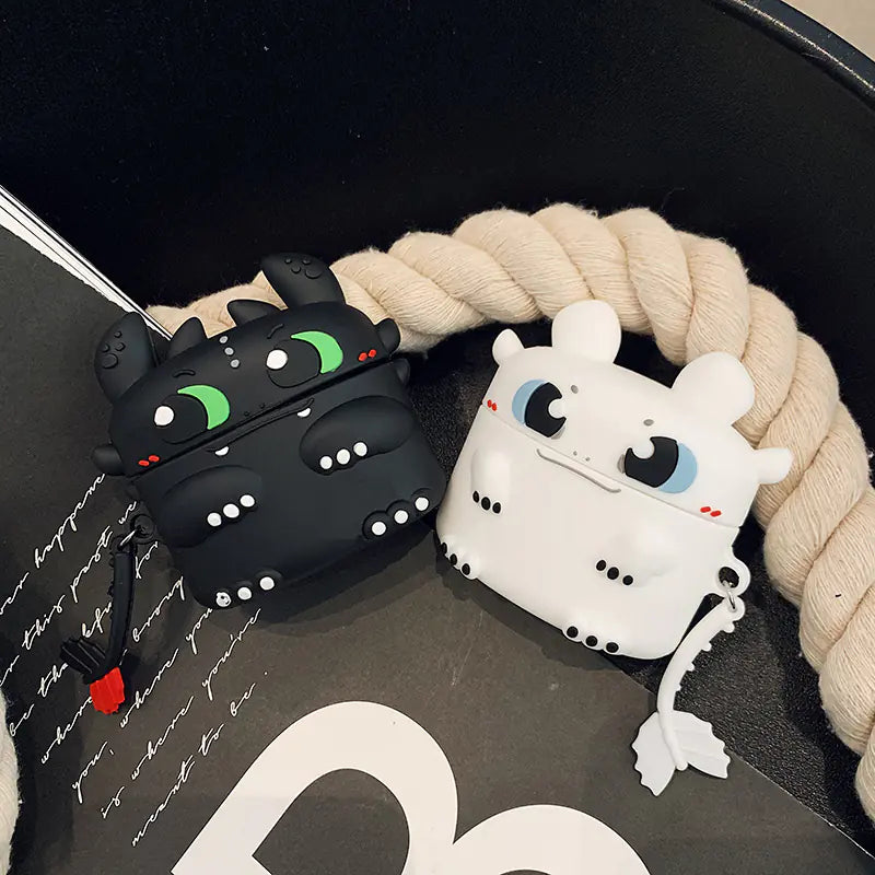 Cartoon Dragon Silicone Case for AirPods Pro 3 | Accessory