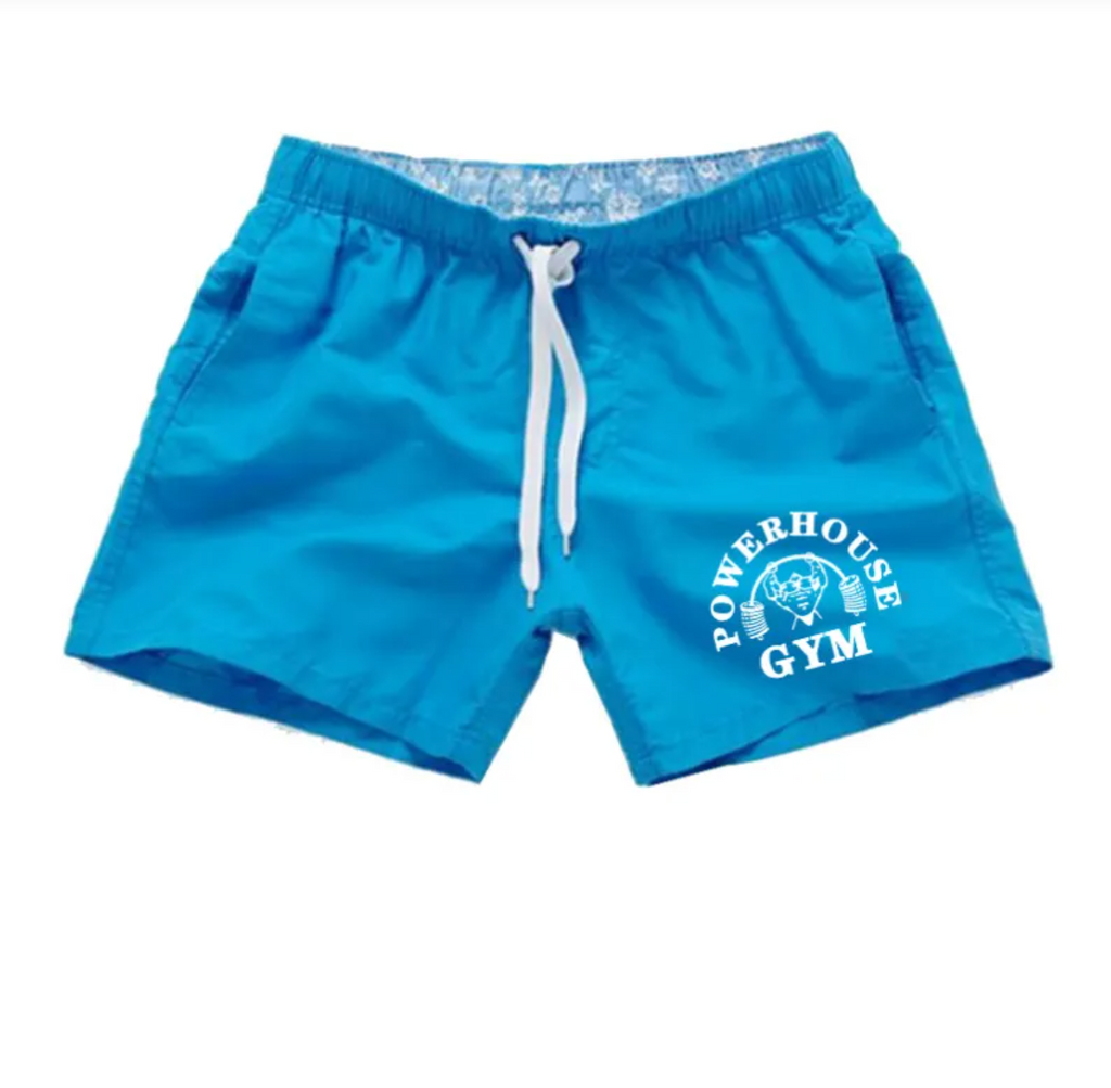 Men's Quick-Dry Drawstring Beach Shorts