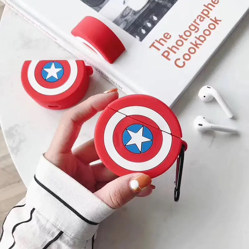 Shield Silicone Case for AirPods 1/2 Headphones | Accessory