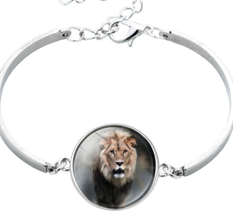 Horse Glass Cabochon Bracelet
