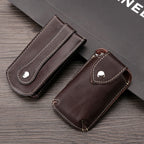 Leather Car Key Holder with Custom Logo | Accessory
