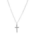 Cross Silver Pendant Necklace