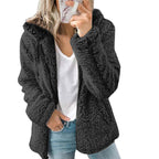 Elegant Thick Faux Fur Teddy Coat for Women