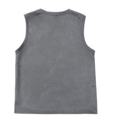 Retro American Vintage Loose Sleeveless Tank Top for Men