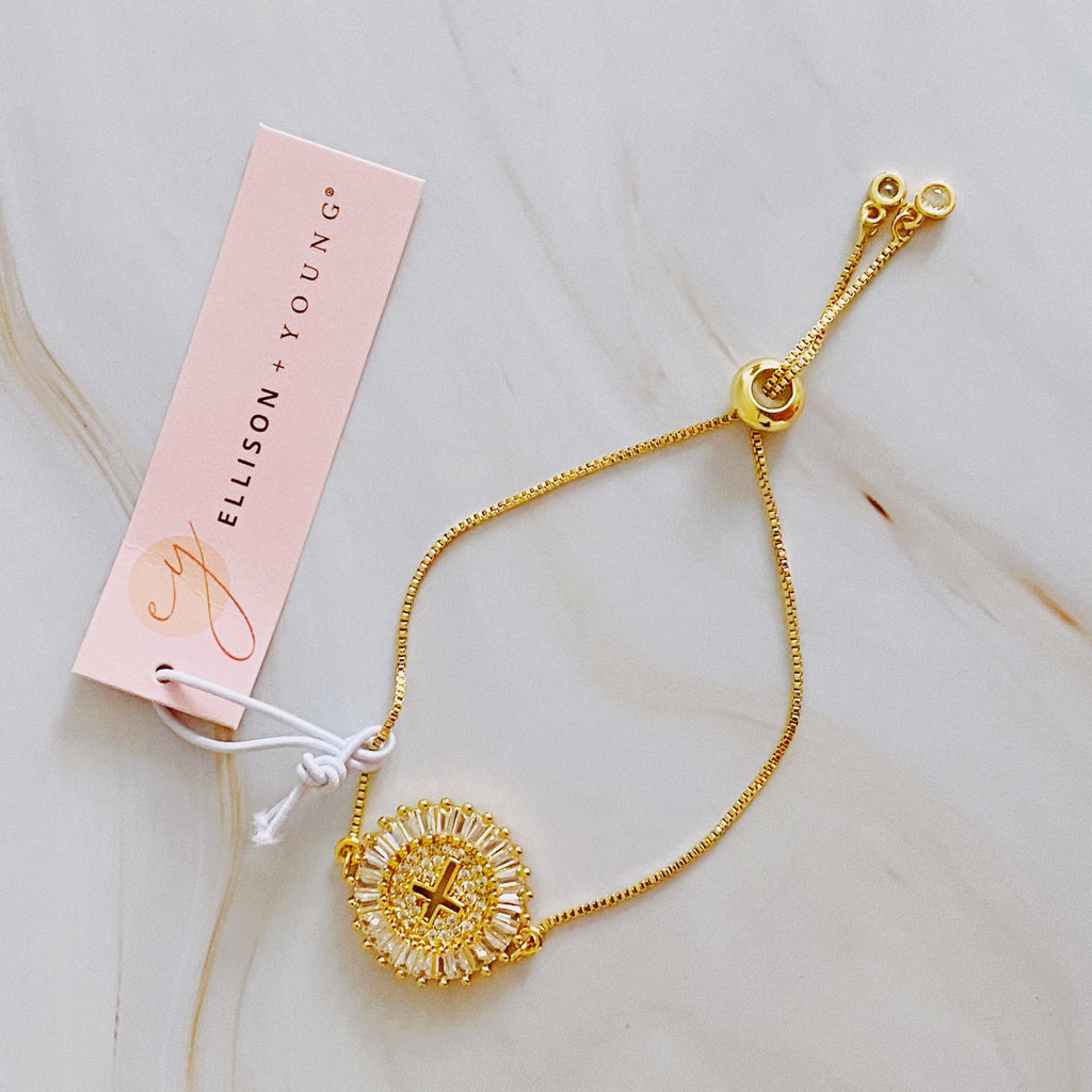 Mesmerized By The Cross Slide Bracelet | Christian Jewelry