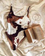 Printed High-Cut One-Piece Swimsuit