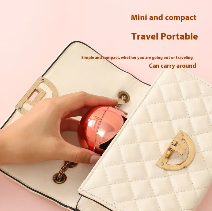 Reusable Pet Hair Remover Ball, Washable Sticky Gel Lint Remover for Clothes and Furniture, Compact Travel Fur Cleaner with Cover