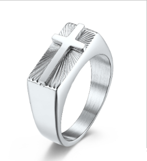 Cross Signet Ring