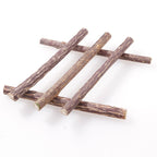 Natural Silvervine Cat Chew Sticks, Matatabi Molar Dental Teeth Cleaning Treat for Cats & Kittens, Pack of 5