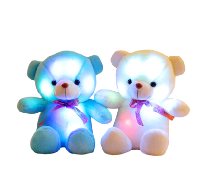 New LED Teddy Bear Plush Toy for Kids | Home Decor