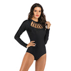 Women's Long Sleeve Surf One-Piece Swimsuit