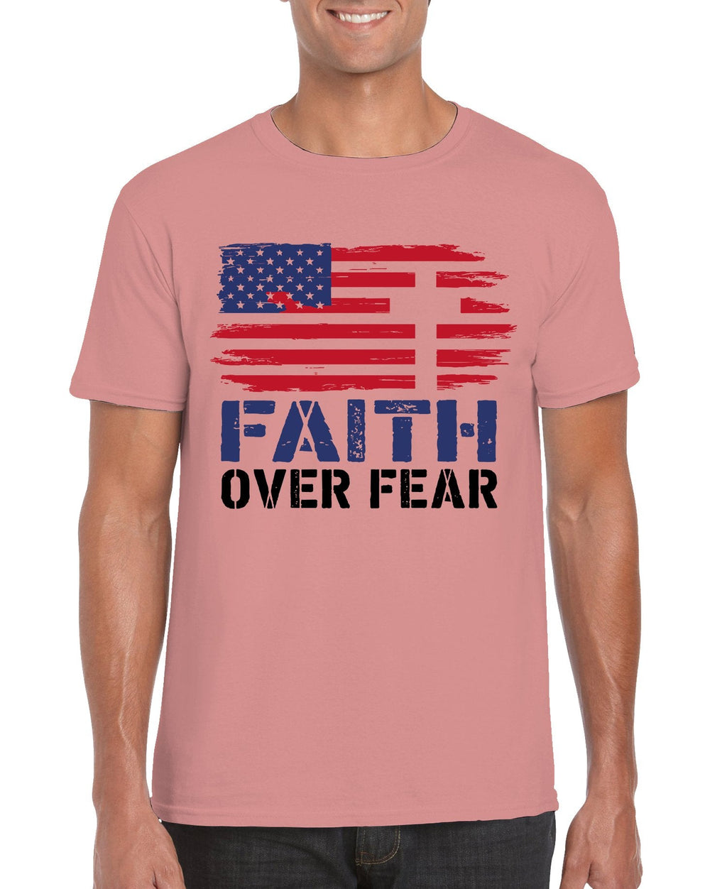 Faith Over Fear Unisex T-shirt | Streetwear