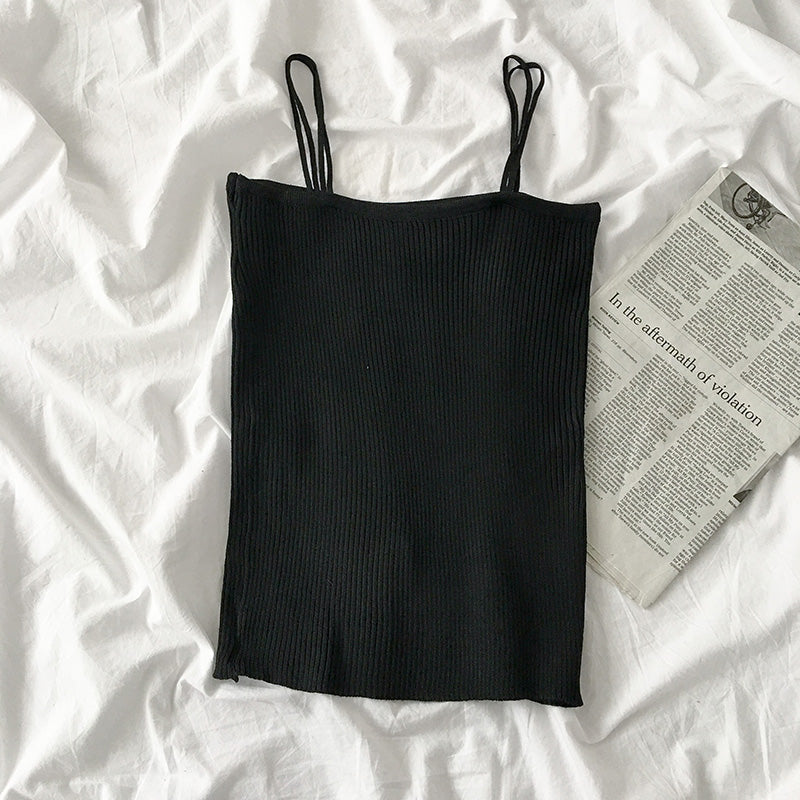 2020 Spring Women's Korean Style Slim Fit Tank Top