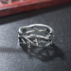 Vintage Jesus Crown of Thorns Titanium Steel Ring