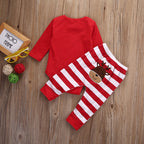 Children's Christmas Reindeer Bodysuit Set