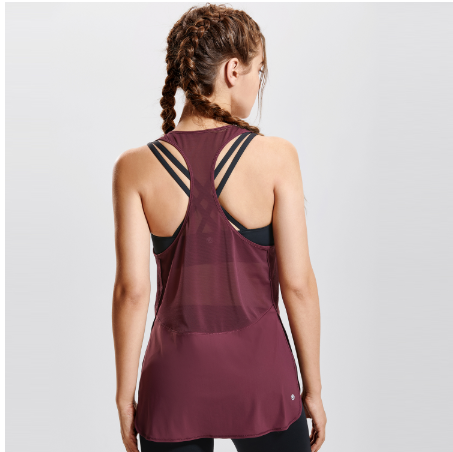Women's Quick-Dry Sleeveless Sports Yoga Tank Top