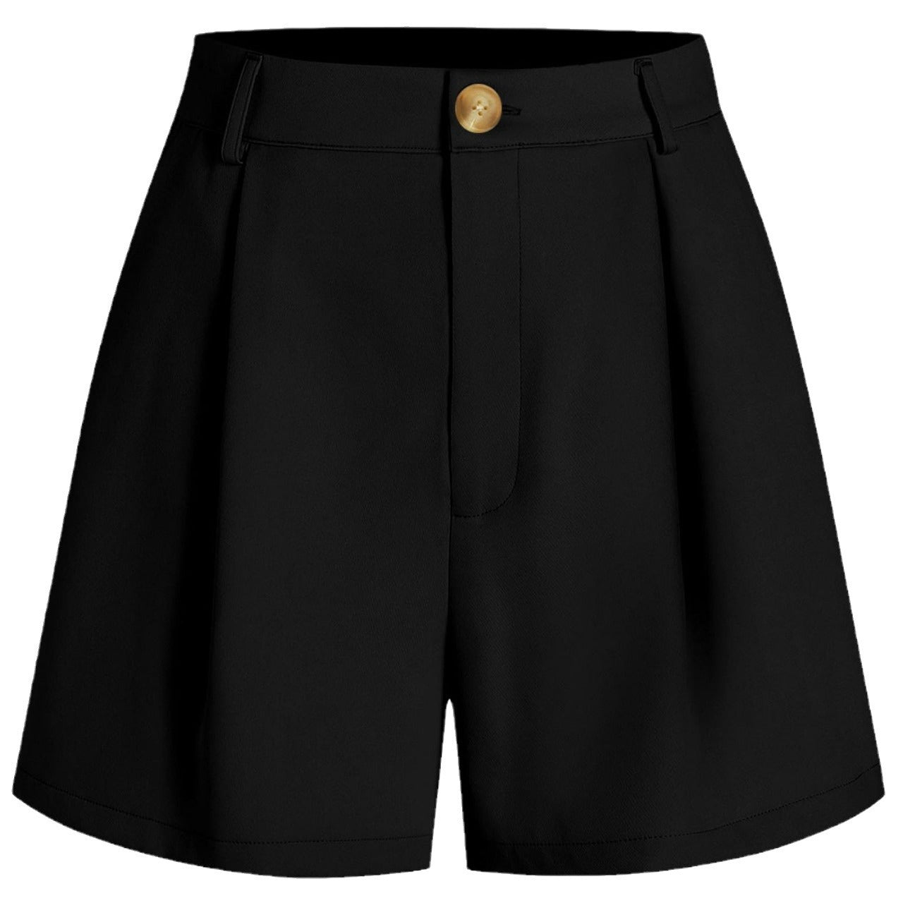 2024 Women's High-Waist Casual Shorts with Pockets