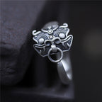 Thai Silver Beast Head Ring