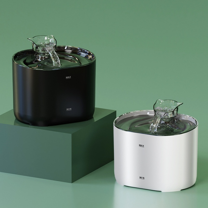 Cat Water Fountain Automatic Circulating Pet Drinking Dispenser with Filter Ultra-Quiet USB Cat Dog Fountain
