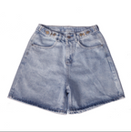 High-Waisted Denim Shorts for Women