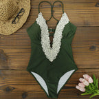 Vintage Women's Bathing Suit for Summer Beach Wear