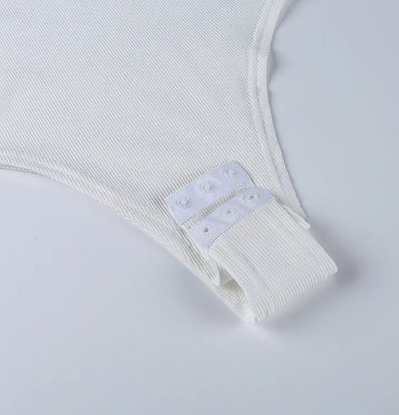 Knit Bodysuit Halter Top