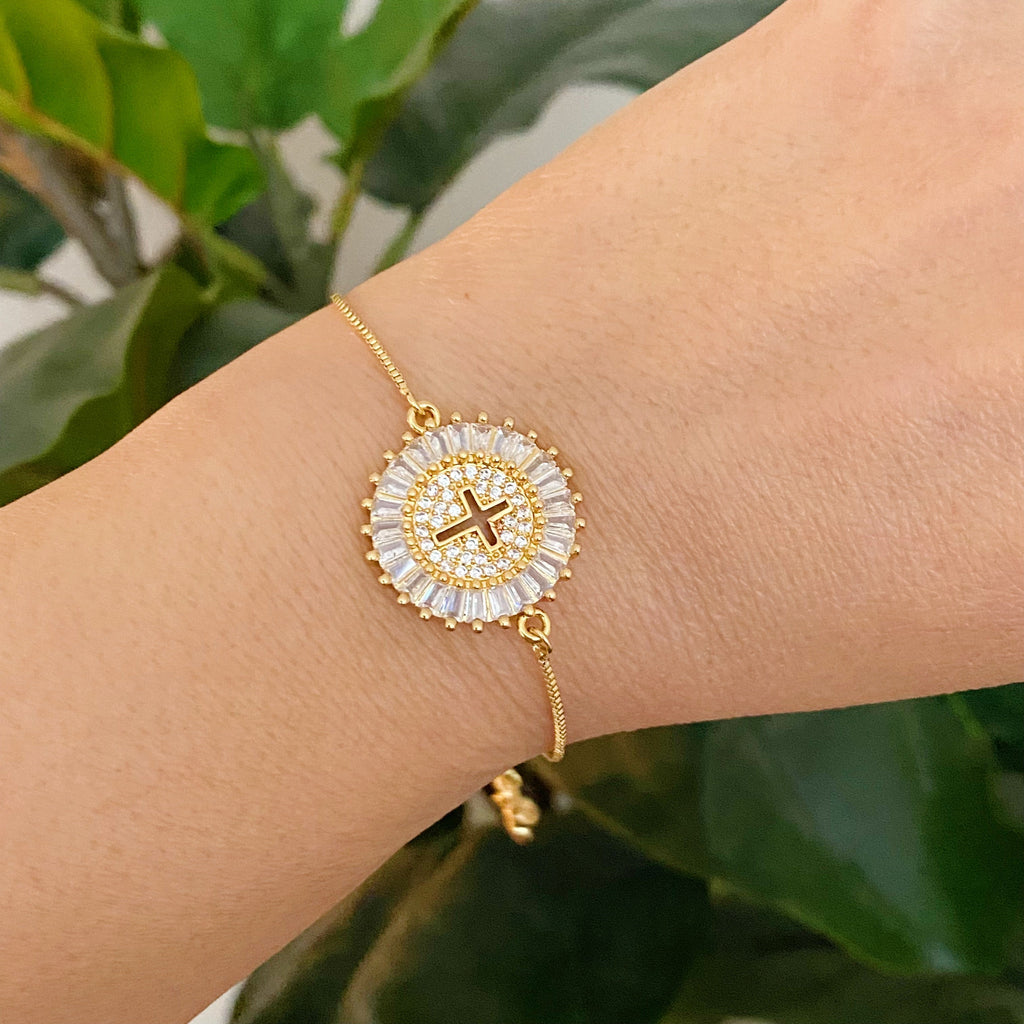 Mesmerized By The Cross Slide Bracelet | Christian Jewelry