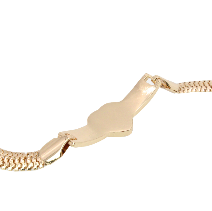 Heart Bracelet with Cat's Eye Stone