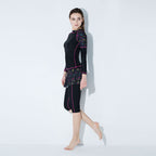 Long Sleeve Swimsuit Set with Skirted Leggings