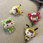 Crochet Doll Keychain Kit with Video Tutorial | Accessory