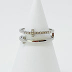 Double Cross Ring - Gold