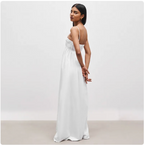 Smocked Spaghetti Strap Flowy Maxi Dress