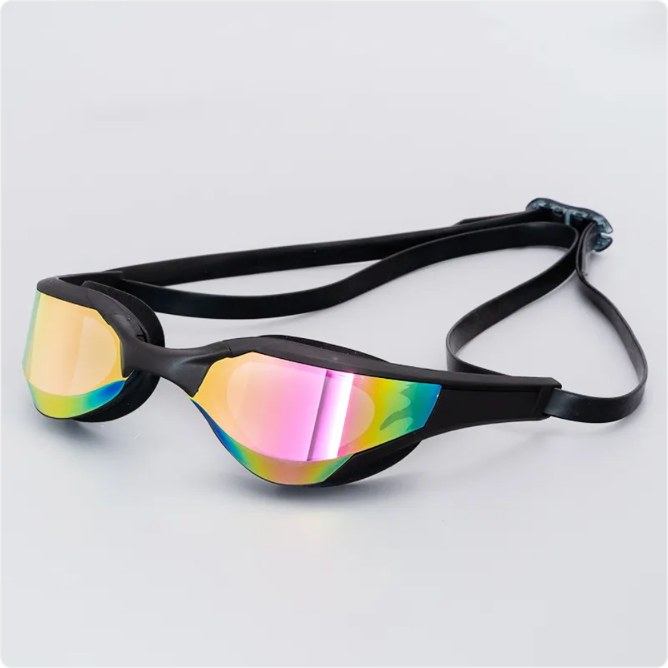 HD Racing Mirrored Anti-Fog Swim Goggles