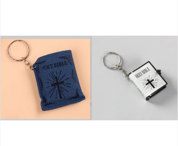 Mini-Bibel-Schlüsselanhänger