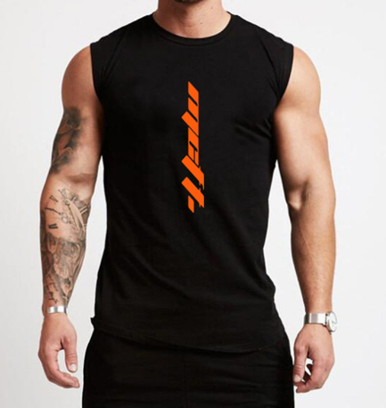 Slim Fit Sleeveless Tank Top for Bodybuilding & Fitness