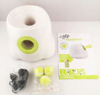 Automatic Dog Ball Launcher, Interactive Fetch Machine with 3 Adjustable Launch Distances, Self-Play Toy with Tennis Balls for Dogs