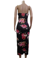 Floral Print Spaghetti-Strap Dress for Women