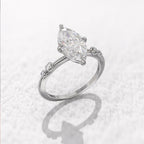 Women's Marquise Zirconia Solitaire Ring