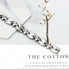 Fashion Jewelry Titanium Steel Cross Bracelet for Women